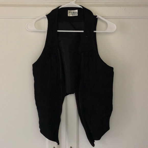 Asymmetrical rocker boho vest - Picture 1 of 6